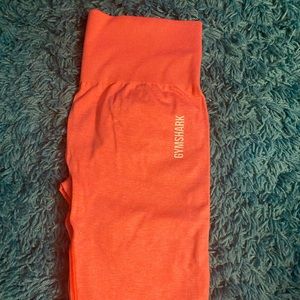 Coral Gymshark Leggings// Size Small